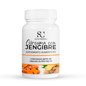 Curcuma con Jengibre (30 caps)