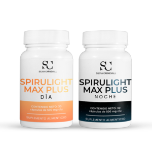 Spirulight Max Dia Noche PLUS (2 Frascos De 30 Caps C/U)