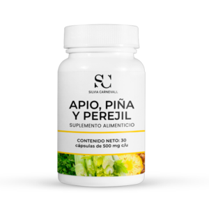 APIO, PIÑA Y PEREJIL (30 CAPS)